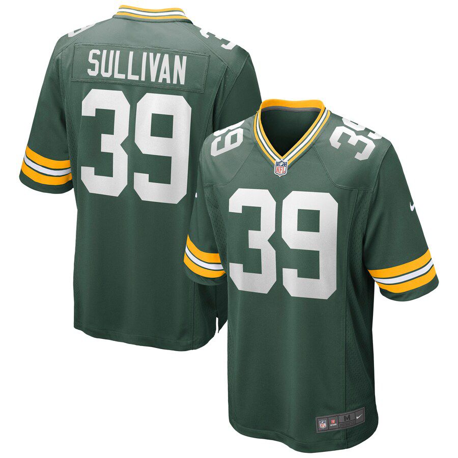 Men Green Bay Packers 39 Chandon Sullivan Nike Green Game NFL Jersey